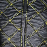 Black padded trunk cushion liner 5