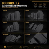 Black protective guard lever cylinder 5