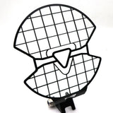 Black mesh headlight protection grille 5