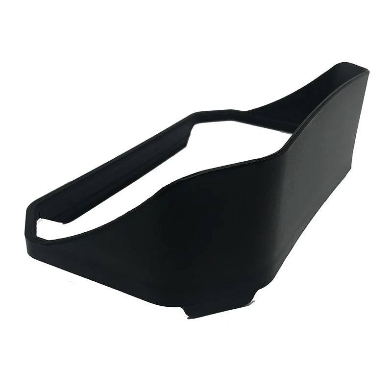 Black motorcycle instrument cluster sunshade 5