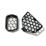 Black rally headlight protector guard 5