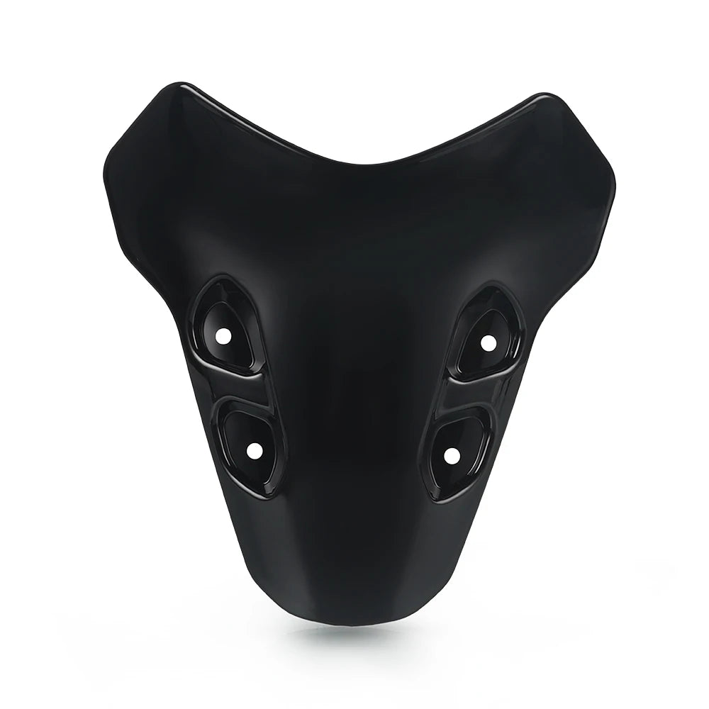 Black windscreen deflector fairing mounted 5
