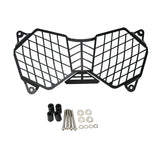 Black mesh headlight protection grille 5
