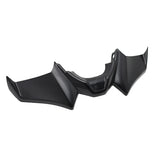 Black front fairing spoiler deflector 5