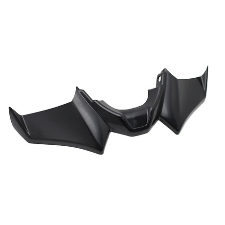 Black front fairing spoiler deflector 5