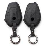 Leather Keyless Key Fob Case For BMW R RT GS