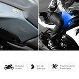 Black tank side protection pads motorcycle 5