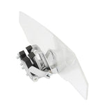 Clear adjustable motorcycle windscreen deflector 5