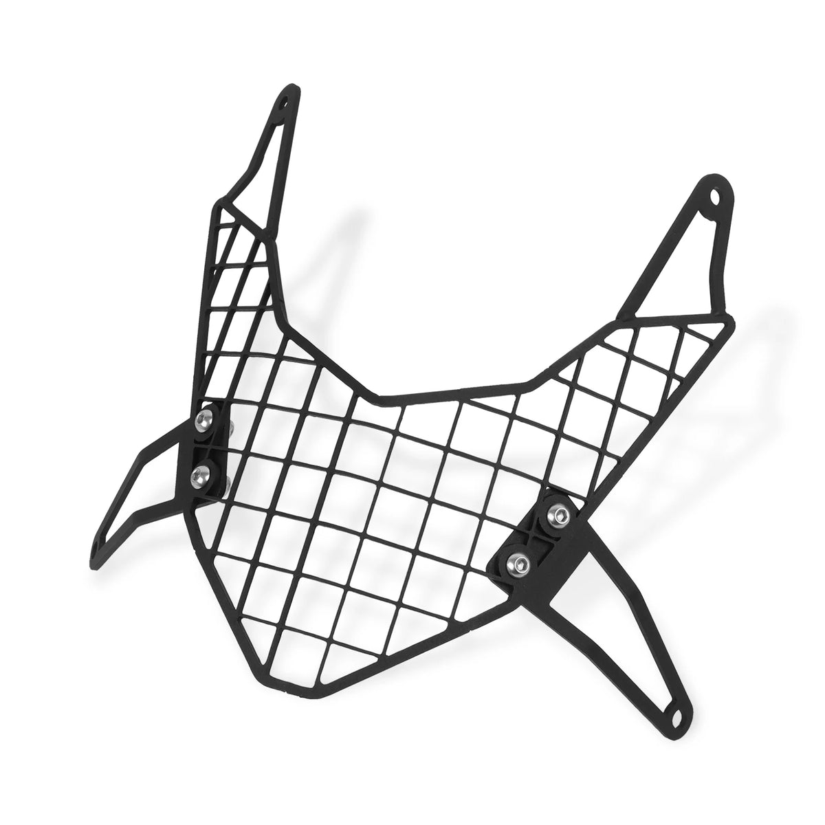 Black CNC machined headlight protector guard 6