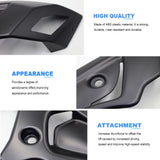 Black and blue ABS fairing panel 6