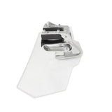 Clear adjustable motorcycle windscreen deflector 6