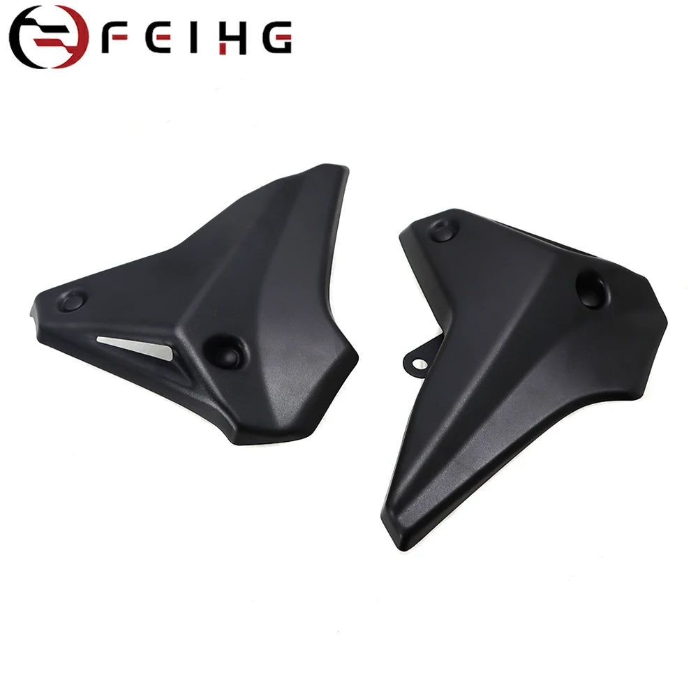 Black ABS plastic side fairing panels 6
