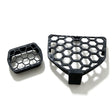 Black rally headlight protector guard 6