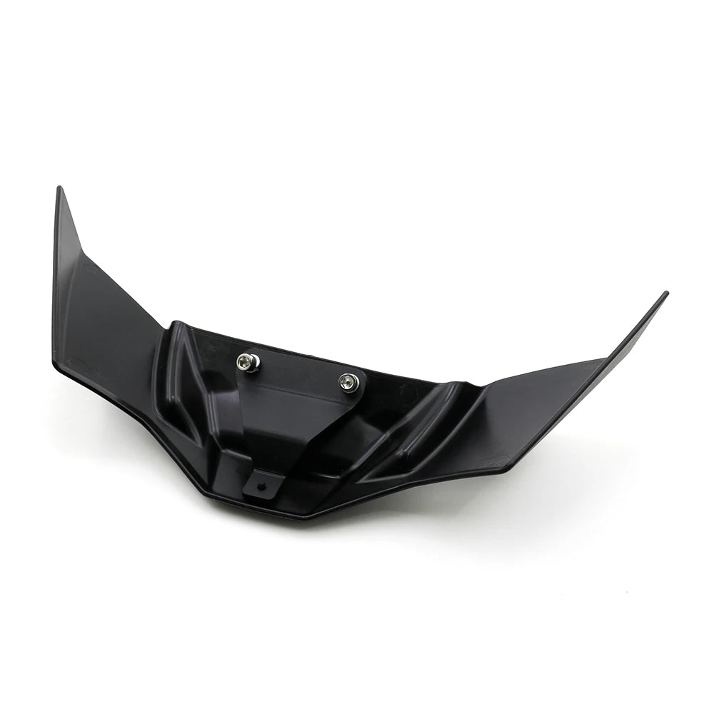 Black aerodynamic front wing spoiler 6