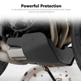 Black metal crash bar guard 6