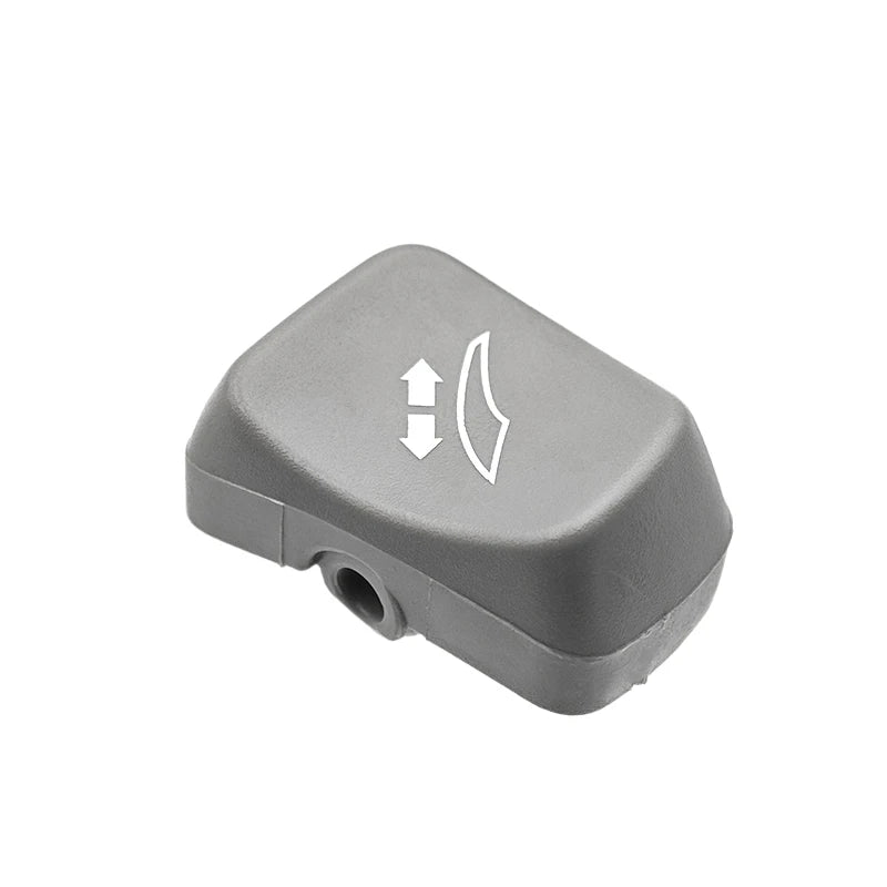 Black plastic switch button cover 6