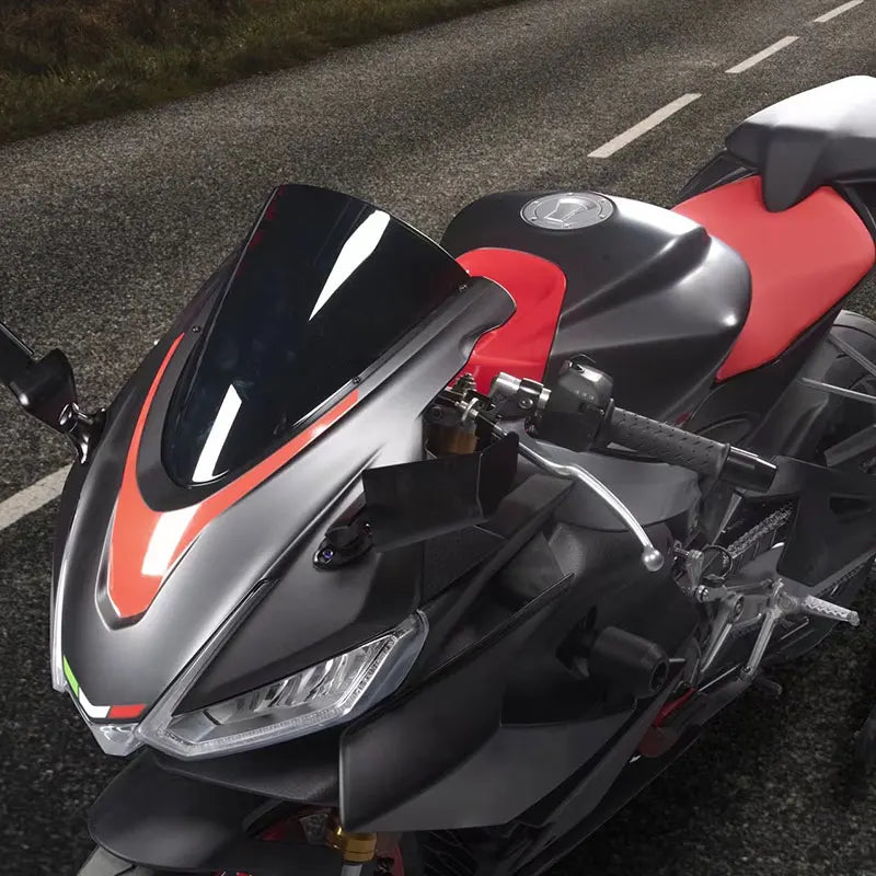 Double bubble windscreen fairing deflector 6