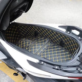Padded rear motorcycle seat cushion 6
