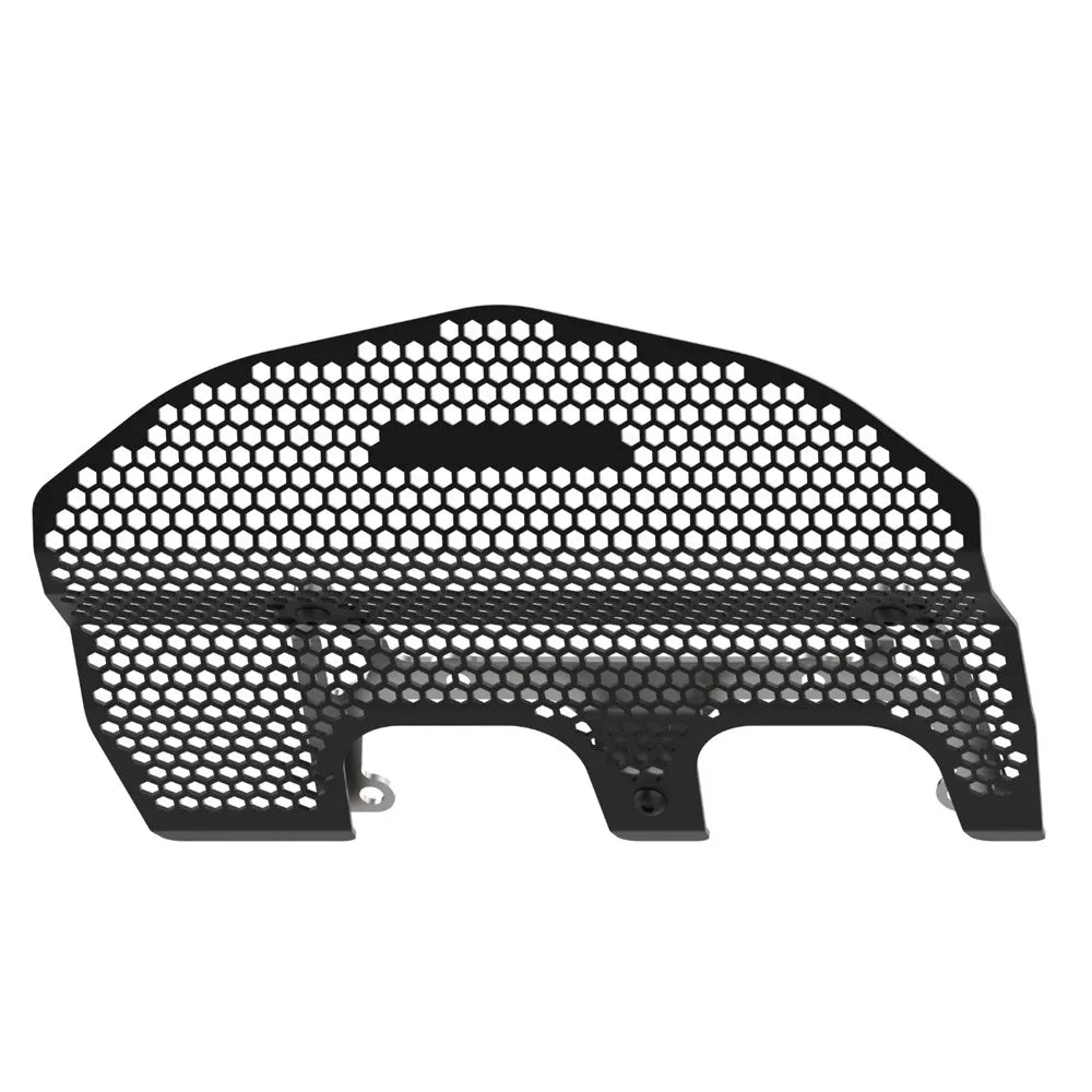 Black motorcycle engine protective cover 6