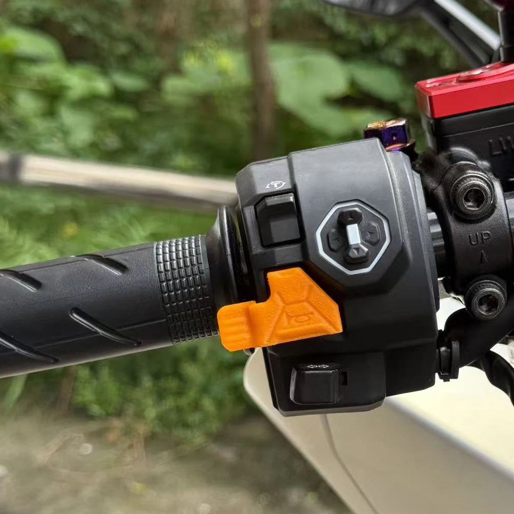 Black horn button switch extension 6
