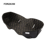 Padded rear motorcycle seat cushion 12