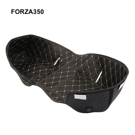 Padded rear motorcycle seat cushion 12