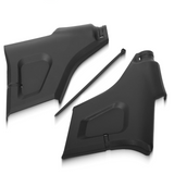 Black plastic side fairing guard protector 13
