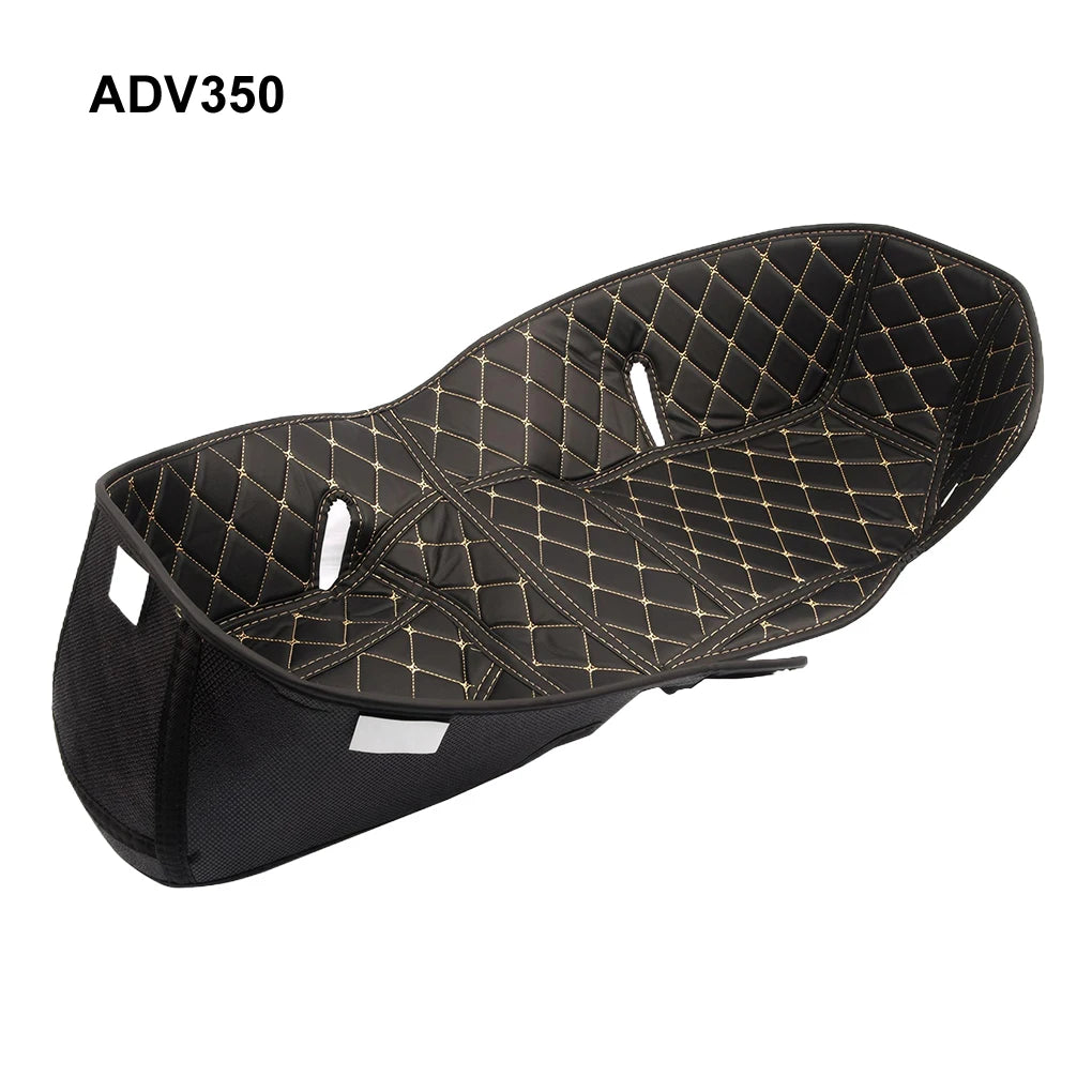 Padded rear motorcycle seat cushion 13