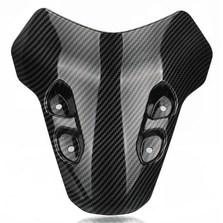 Black windscreen deflector fairing mounted 13