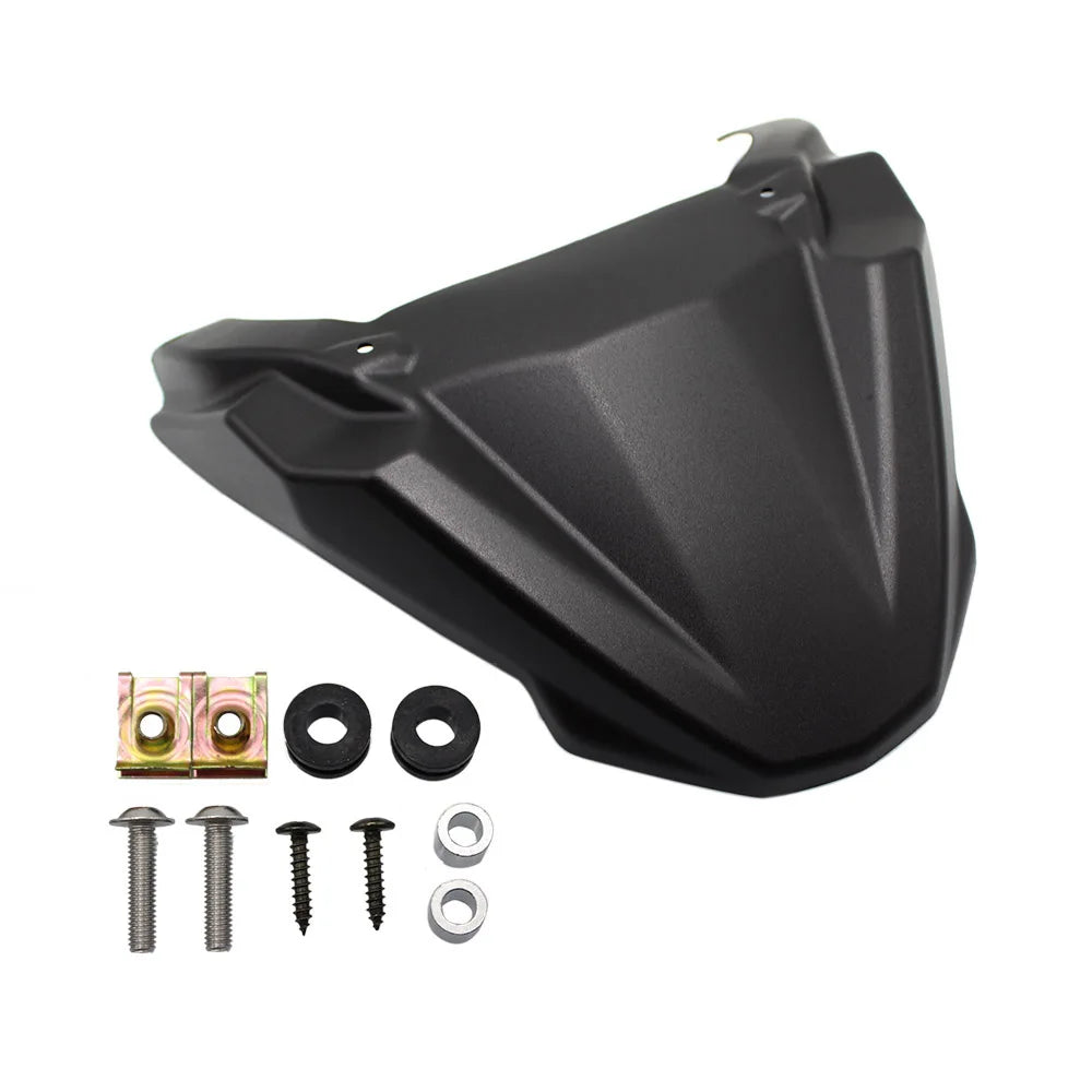 Black plastic front fender 13