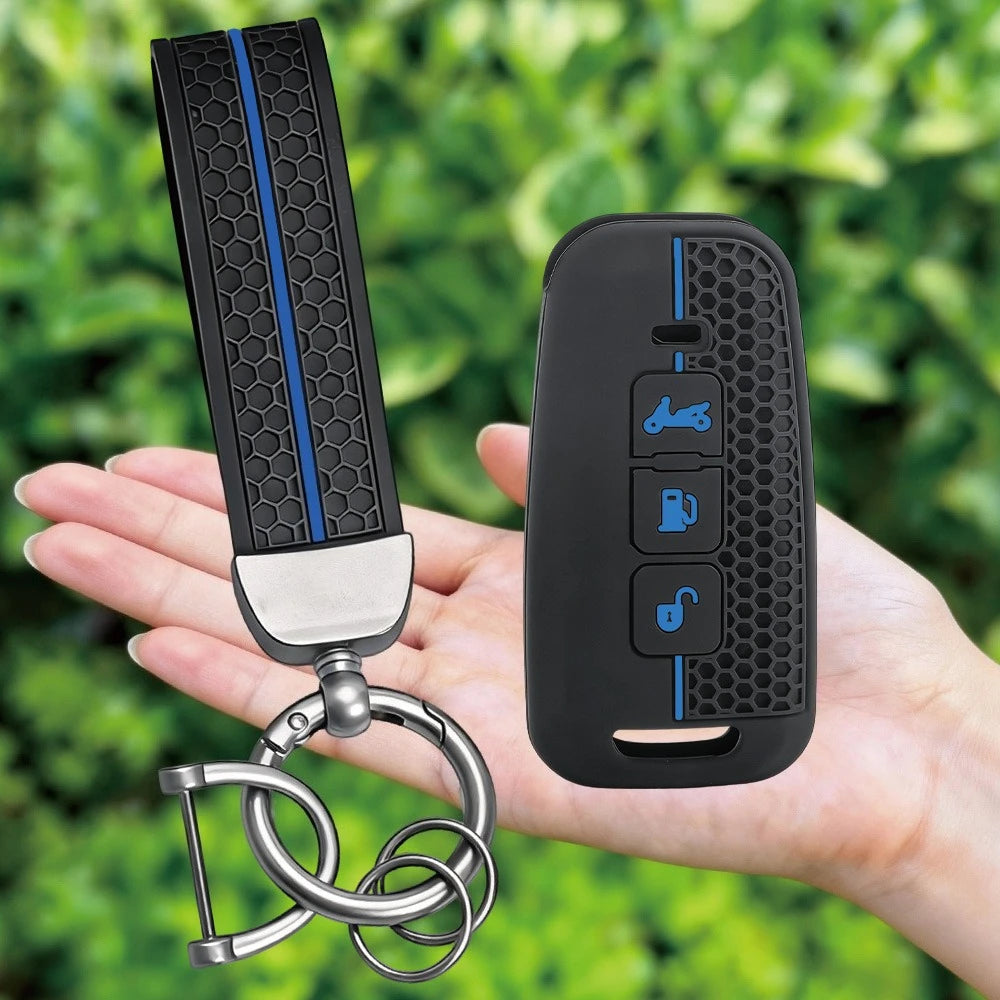 Black silicone key fob cover 13