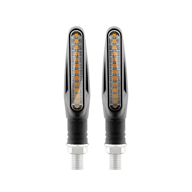 Amber LED turn signal indicators motorcycle 13