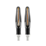 Amber LED turn signal indicators motorcycle 13