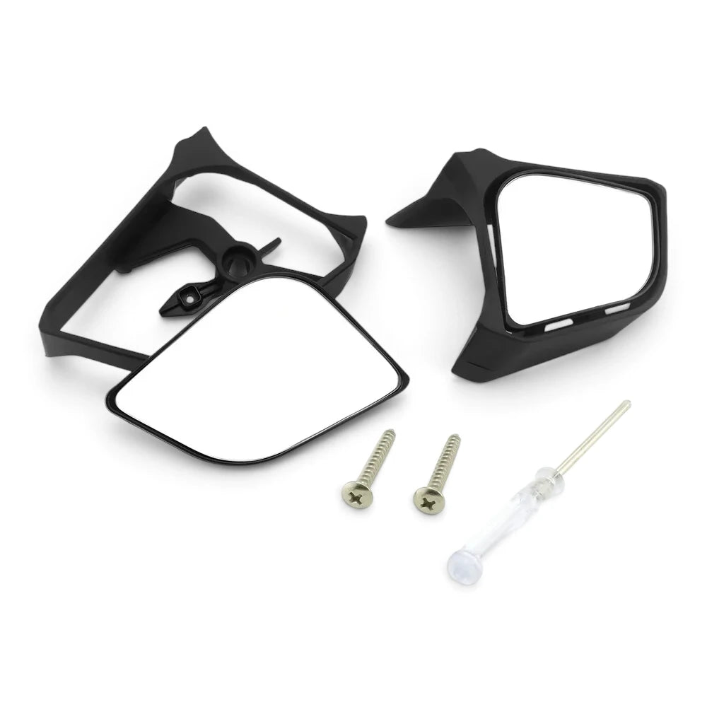Low-Profile Side Mirrors For Yamaha XMAX 250/300/400 - 2017 to 2022