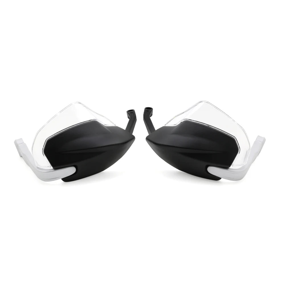 Black motorcycle hand guard pair 14