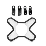 Black headlight grille guard BMW 15