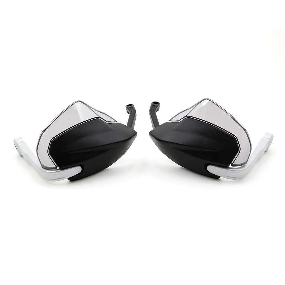 Black motorcycle hand guard pair 15