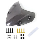 Black windscreen visor motorcycle deflector 15