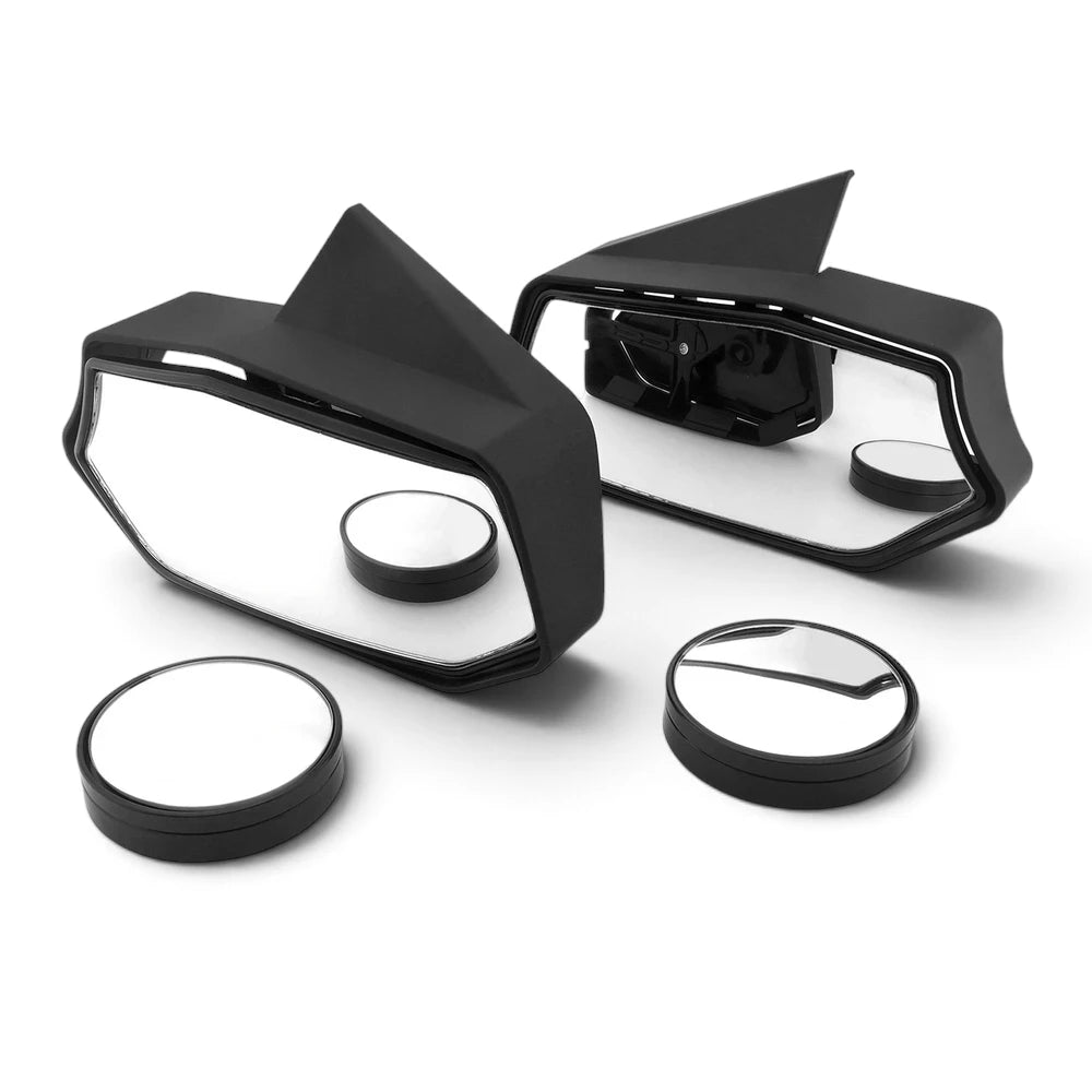 Low-Profile Side Mirrors For Yamaha XMAX 250/300/400 - 2017 to 2022