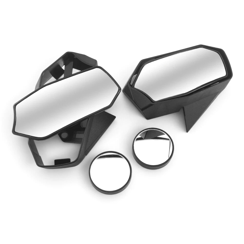 Low-Profile Side Mirrors For Yamaha XMAX 250/300/400 - 2017 to 2022