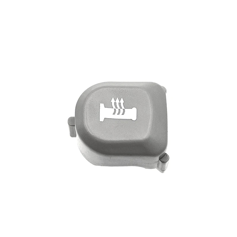 Black plastic switch button cover 18