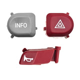 Black handlebar right switch cover 19
