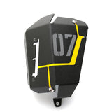 Black plastic engine cover assembly 18