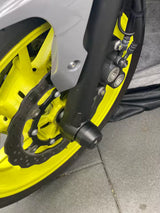 Front & Rear Axle Crash Protectors For Yamaha MT-07 FZ-07 - 2014 to 2023
