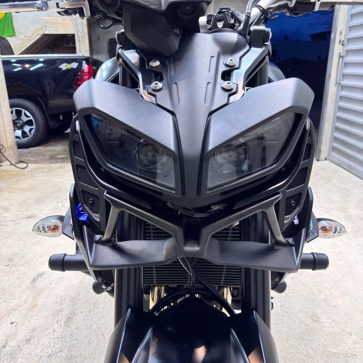 Front Spoiler Winglet Kit For Yamaha MT-09 / MT-09 SP - 2017 to 2020 - installed