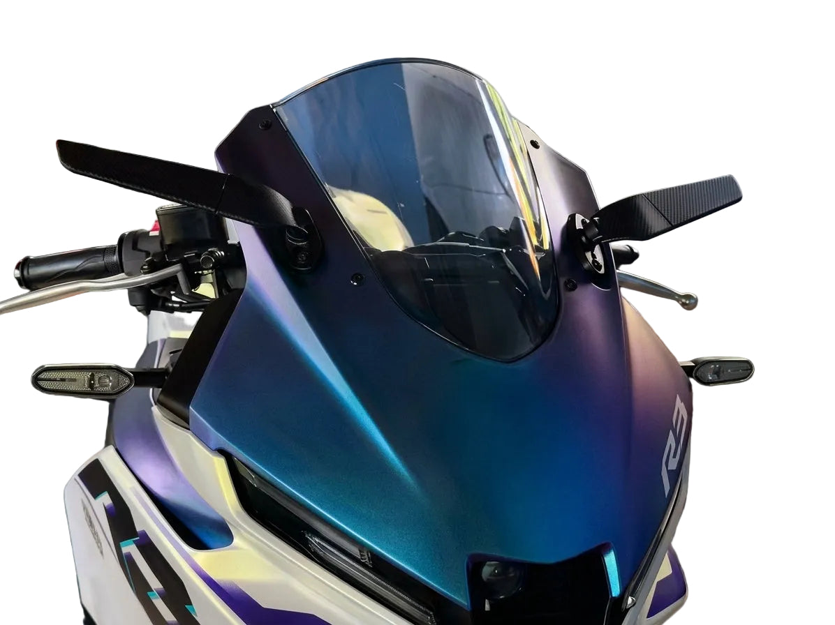 Aerodynamic Wing Adjustable Rearview Mirrors For Yamaha YZF-R6 / R1 / R3
