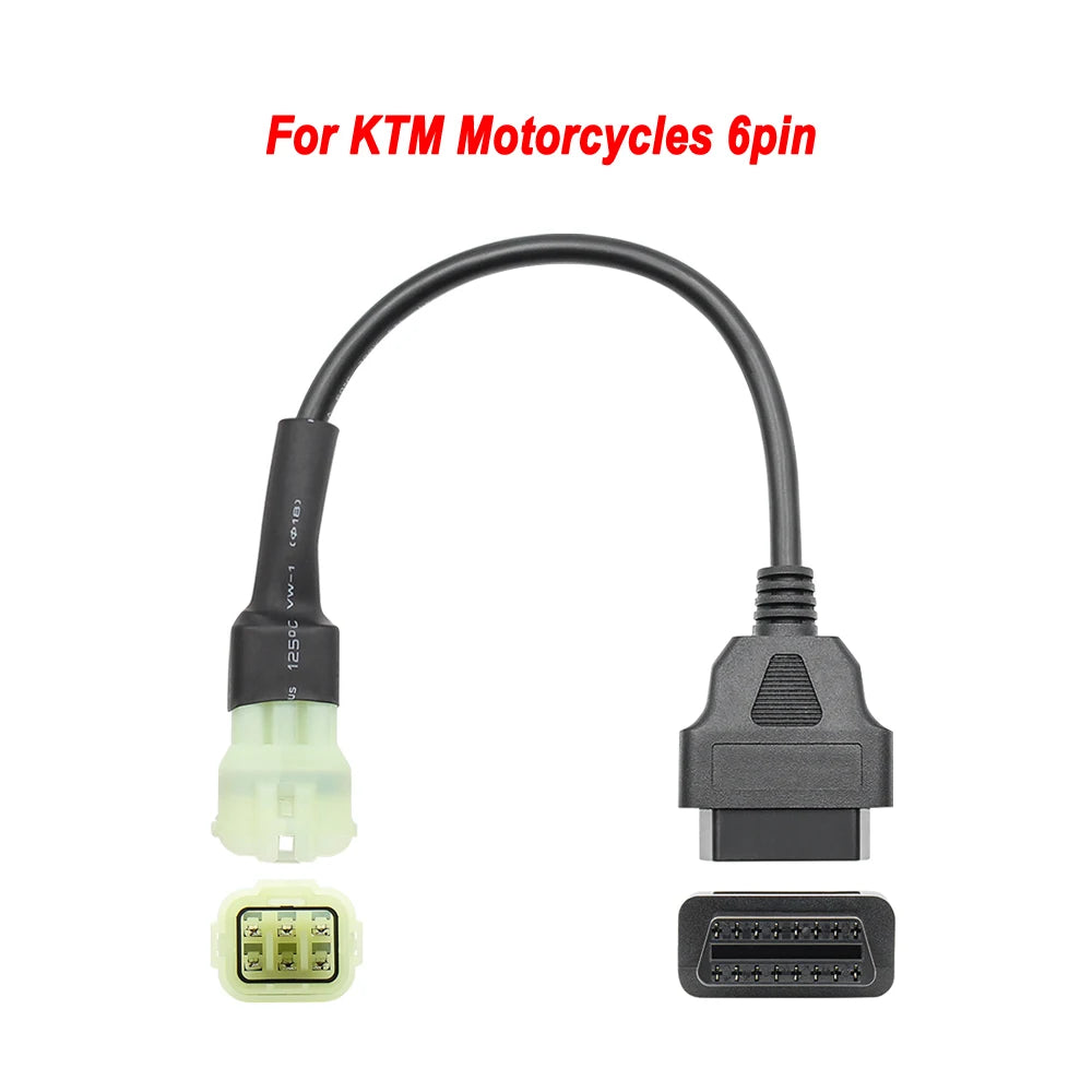 KTM 6 pin OBD2 cable