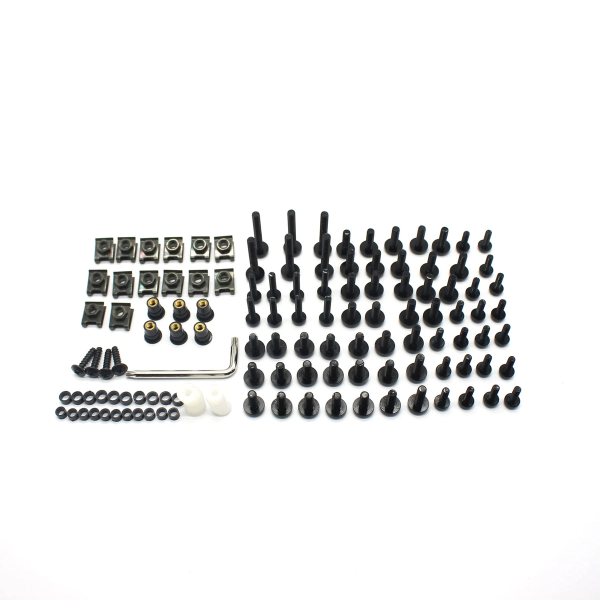 195-Piece Fairing Bolt Kit For Aprilia RS660 / RS125 / RS250 / Tuono V4