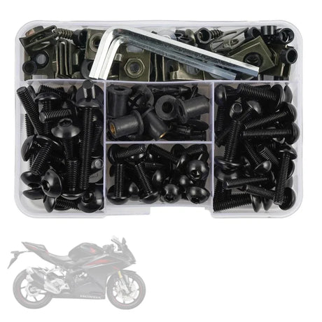 190-Piece Fairing Bolt Kit For Suzuki GSX-R600 / GSX-R750 / GSX-R1000