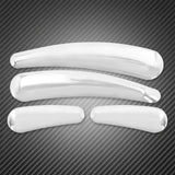 Chrome Swingarm Frame Inserts, Set Of 4, For Harley-Davidson Softail - 2008 to 2017